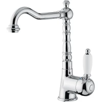 Смеситель для раковины Emmevi Laguna 40513/CR с донным клапаном, хром