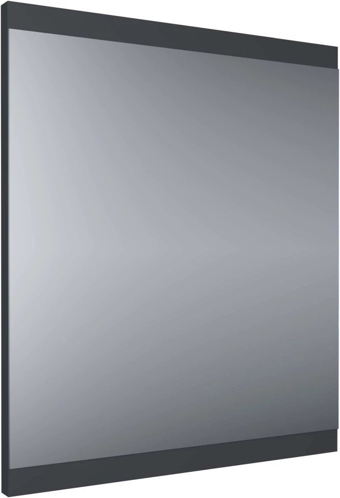 Зеркало 60х70 см темно-серый матовый Stella Polar Корделия SP-00001057 - фото 1