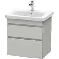 Тумба бетонно-серый матовый 58 см Duravit DuraStyle DS648000707