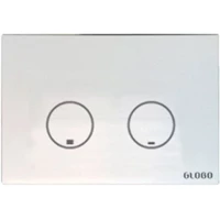 Кнопка смыва Globo PL02BI для инсталляции, белый глянец