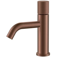 Смеситель для раковины Boheme Stick Spirale 121-BRB.4 бронза матовая