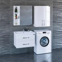 Комплект мебели белый глянец 71 см Санта Виктория 700125N + FOCTEP70 + 123005