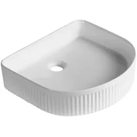 Раковина-чаша Ceruttispa CR8011 41,5x36,5 см, накладная, белый