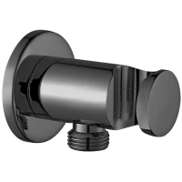 Подключение для душевого шланга с держателем Paffoni ZSUP031NKN