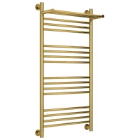 Полотенцесушитель водяной 1000x500 золотой Сунержа Богема с полкой+ 03-0223-1050