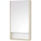 Зеркальный шкаф 45x85 см белый матовый/дуб верона L/R Акватон Сканди 1A252002SDB20 - 1