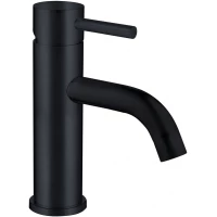 Смеситель для раковины Abber Wasser Kreis AF8110B черный матовый