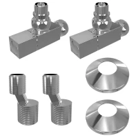 Вентиль запорный угловой пара 1/2