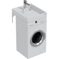 Раковина Санта Юпитер мини 900133 51x60 см, над стиральной машиной, белый