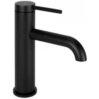 Смеситель для раковины Rea Spot REA-B2012 без донного клапана, черный матовый