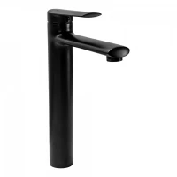 Смеситель для раковины Rea Buzz REA-B6921 без донного клапана, черный матовый