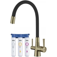 Смеситель для кухни с фильтром Lemark Comfort LM3075B + H851P00