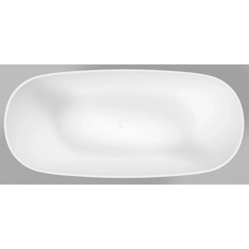 Ванна из литьевого мрамора 160x75 см Whitecross Onyx C 0206.160075.200