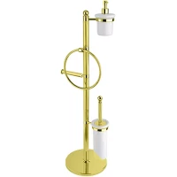 Комплект для туалета Cezares Olimp OLIMP-WBD-03/24-M напольный, золотой