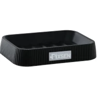 Мыльница Fixsen Black Wood FX-401-4 настольная, черный
