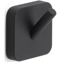 Комплект крючков Gedy Tonga TO27(14) для ванны, черный матовый