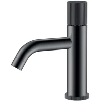 Смеситель для раковины Boheme Stick Linea 121-SGM.3 графит глянец