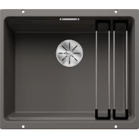 Кухонная мойка Blanco Etagon 500-U InFino 527258 53x46 см, вулканический серый