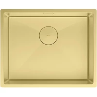Кухонная мойка Lemark Olanga 540 9938126 54x44 см, светлое золото