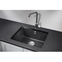 Кухонная мойка Granula 5551, чёрный