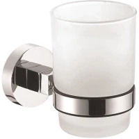Стакан для зубных щеток Azario Nessy AZ-73106 настенный, хром