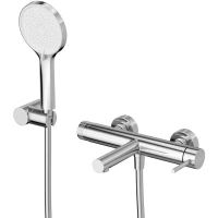 Смеситель для ванны Cezares Relax RELAX-VD-01 с душевым гарнитуром, хром