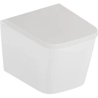 Унитаз подвесной Knotlor Gravity WC50WG безободковый, с сиденьем микролифт, белый