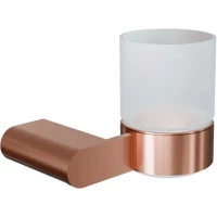 Стакан для зубных щеток Knotlor Bliss SC102RB настенный, бронза матовая