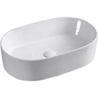 Раковина-чаша CeramaLux 9025-1 56x35 см, накладная, белый