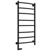 Полотенцесушитель электрический 1000x500 черный матовый МЭМ левый Сунержа Галант 2.0 31-5200-1050