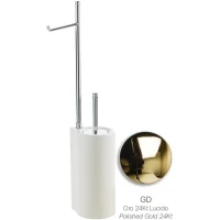 Комплект для туалета Stil Haus Hashi 972(16) напольный, золотой/белый