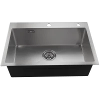 Кухонная мойка Fashun 23M Комплект AS6545 65x45 см, сатин