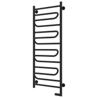 Полотенцесушитель электрический 1200x500 черный матовый МЭМ правый Сунержа Элегия 2.0 31-5219-1250