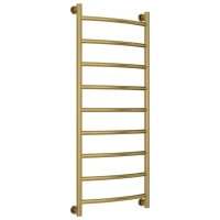 Полотенцесушитель водяной 1200x500 состаренная латунь Сунержа Галант+ 051-0200-1250