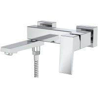 Смеситель для ванны Splenka S01.30 с душевым гарнитуром, хром