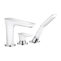 Смеситель  для ванны на 3 отверстия Hansgrohe PuraVida 15432400