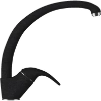 Смеситель для кухни черный Tolero Высокий 694746