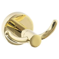 Крючок Rea Mist REA-80020 двойной, для ванны, золотой