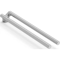 Полотенцедержатель Koin Cut CUT701 43 см, двойной, хром