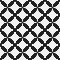 Керамогранит Circle Black Pre-Cut 45x45