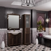 Комплект мебели орех антикварный 87 см с решеткой Opadiris Тибет