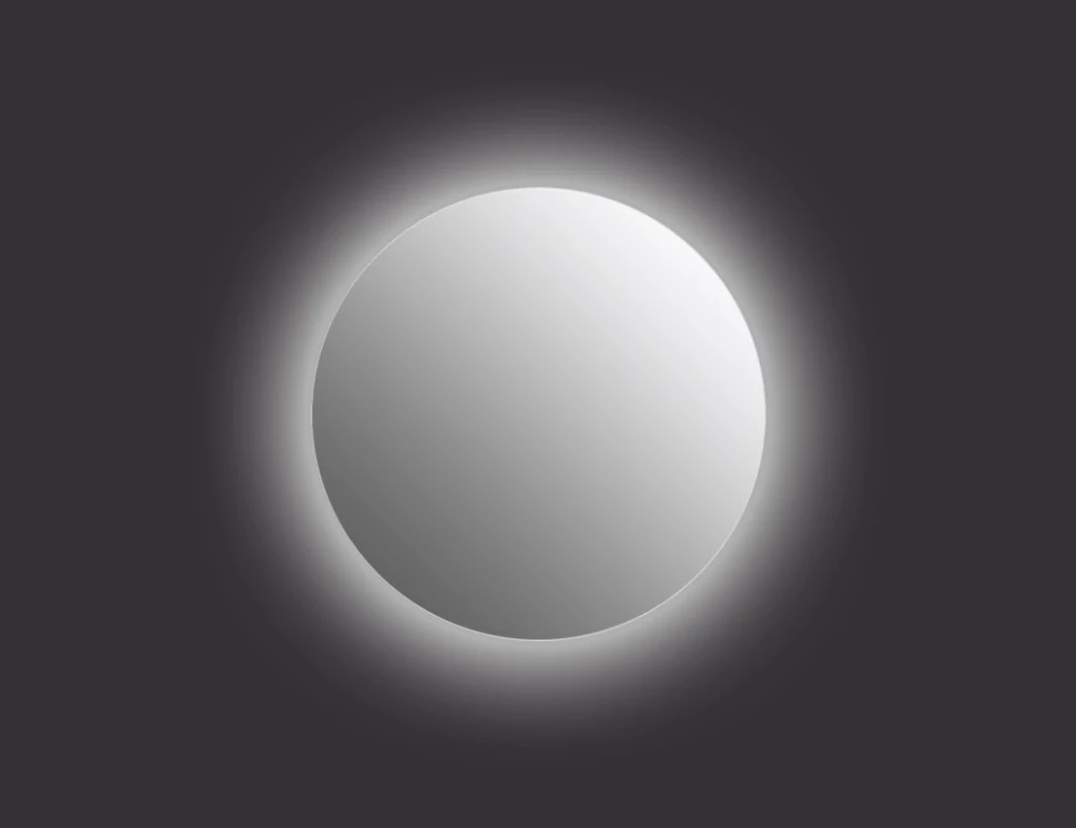 Зеркало 60x60 см Cersanit Eclipse A64142 зеркало cersanit eclipse smart 60x60 с подсветкой круглое в черной рамке 64146