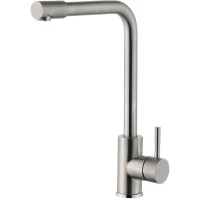 Смеситель для кухни Zorg SH 5191 INOX нержавеющая сталь