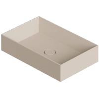 Раковина-чаша Alice Spy 34250144 60x37 см, накладная, песочный матовый