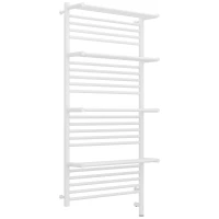 Полотенцесушитель электрический 1200x600 белый матовый МЭМ правый Сунержа Богема с полкой 3.0 30-5809-1260