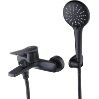 Смеситель для ванны Lemark Bronx LM3714BL