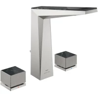 Смеситель для раковины Grohe Allure Brilliant 20672DC0 с донным клапаном, суперсталь