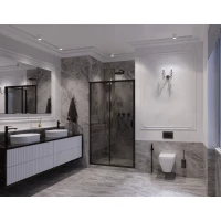 Душевая дверь 130 см Ambassador Forsa 17022219ABB тонированное