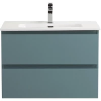 Тумба под раковину BelBagno Kraft KRAFT-700-2C-SO-AO 70 см, подвесная, голубой матовый