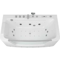 Акриловая гидромассажная ванна 150x85 см Grossman GR-15085